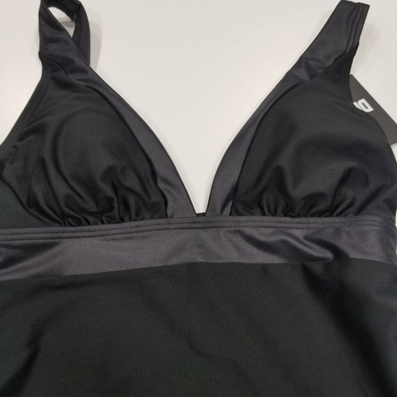 DKNY Tankini Top Size Black - Picture 10 of 12